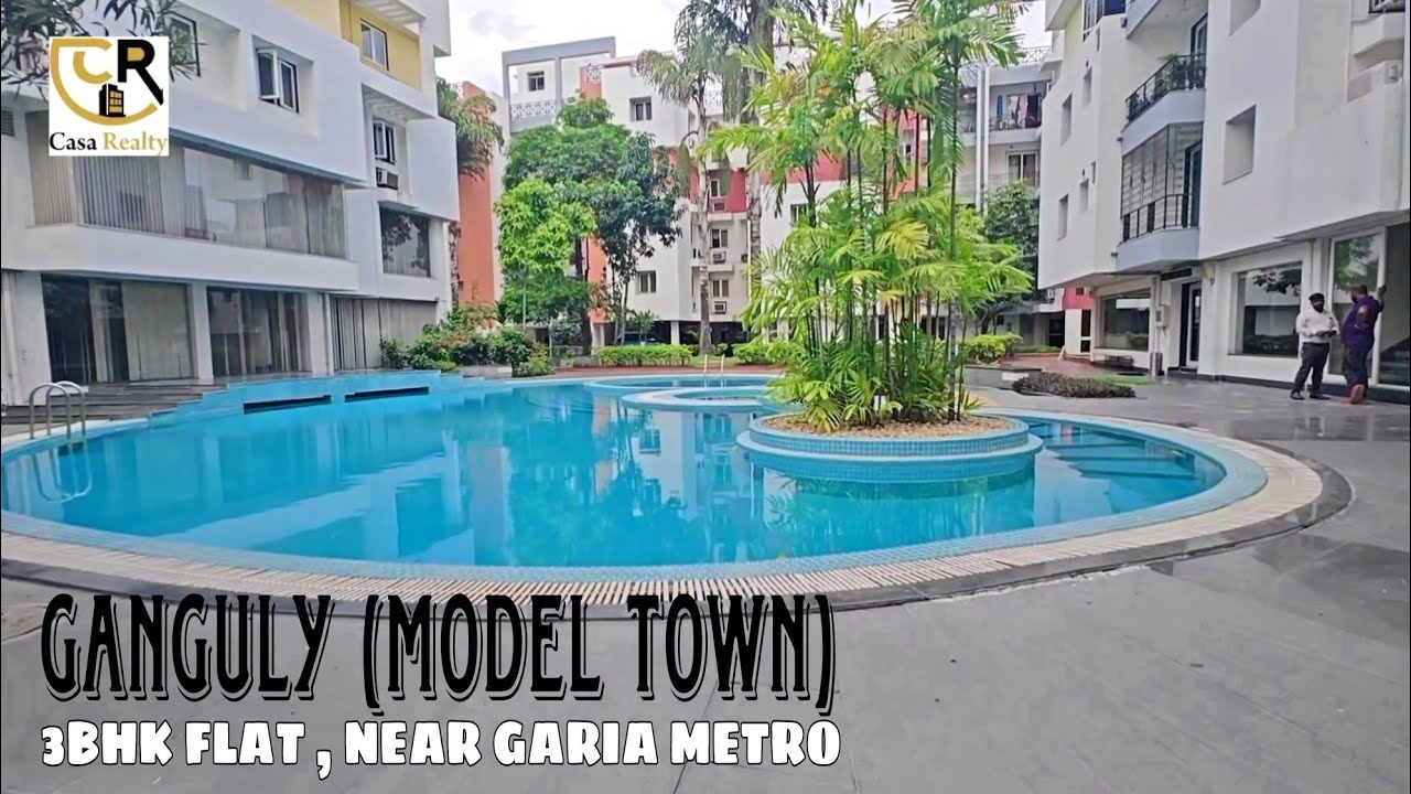 GANGULY (Model Town) | 3BHK Flat | Near - Garia Metro | EM Bypass | South Kolkata