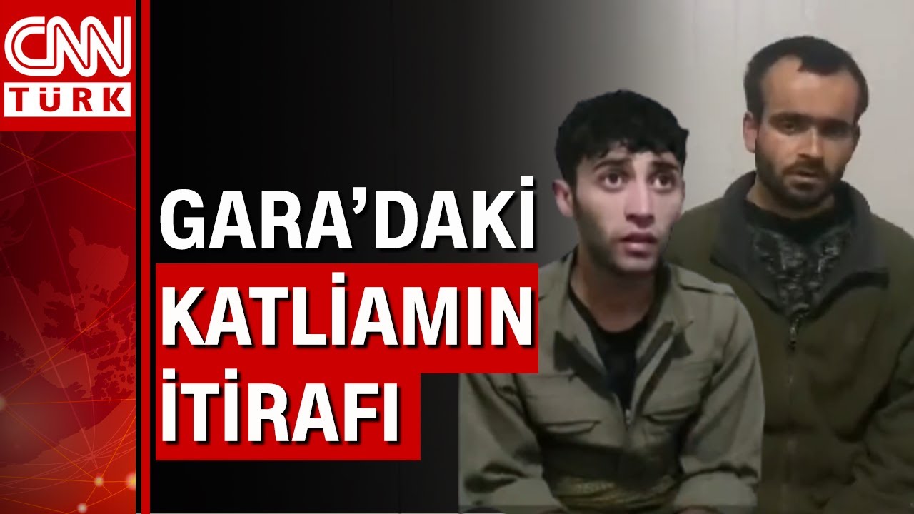 Gara'da yakalanan PKK'lı teröristler 13 şehidin infaz emrini anlattı