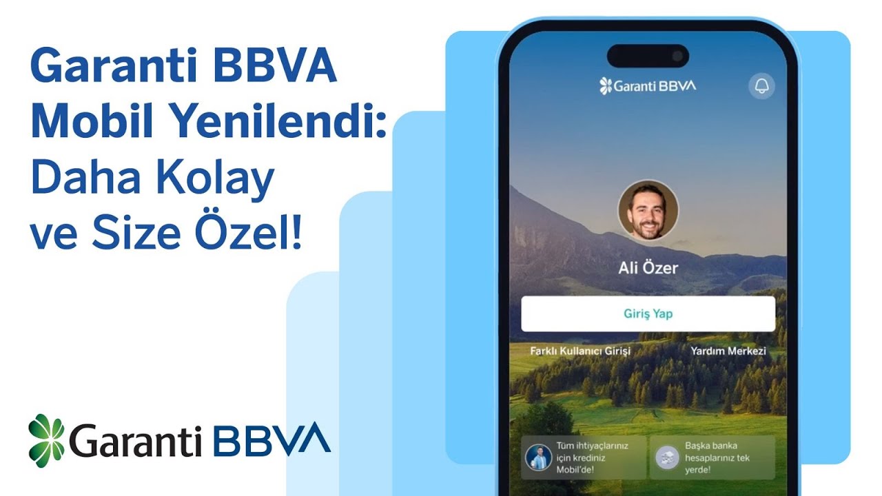 Garanti BBVA Mobil Yenilendi: Daha Kolay ve Size Özel!