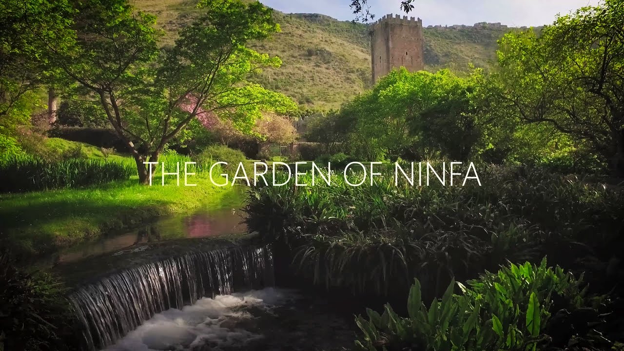 Garden of Ninfa - An ancient gem of romantic beauty in Italy [4K]