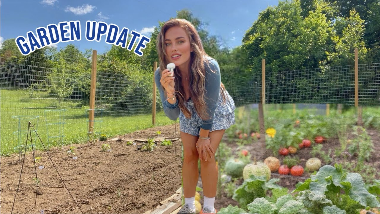 Garden Update - Building the Gate, Planting, + Farm Life