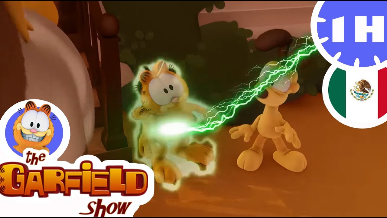 🙀Garfield maldecido por una bruja🧙‍♀️ Compilación de episodios graciosos