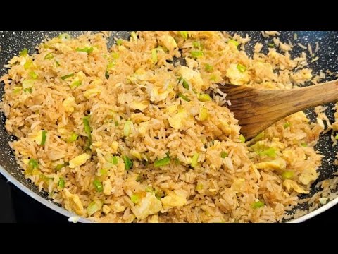 GARLIC FRIED RICE RECIPE in 10 MIN | PERFECT GARLIC BUTTER FRIED RICE