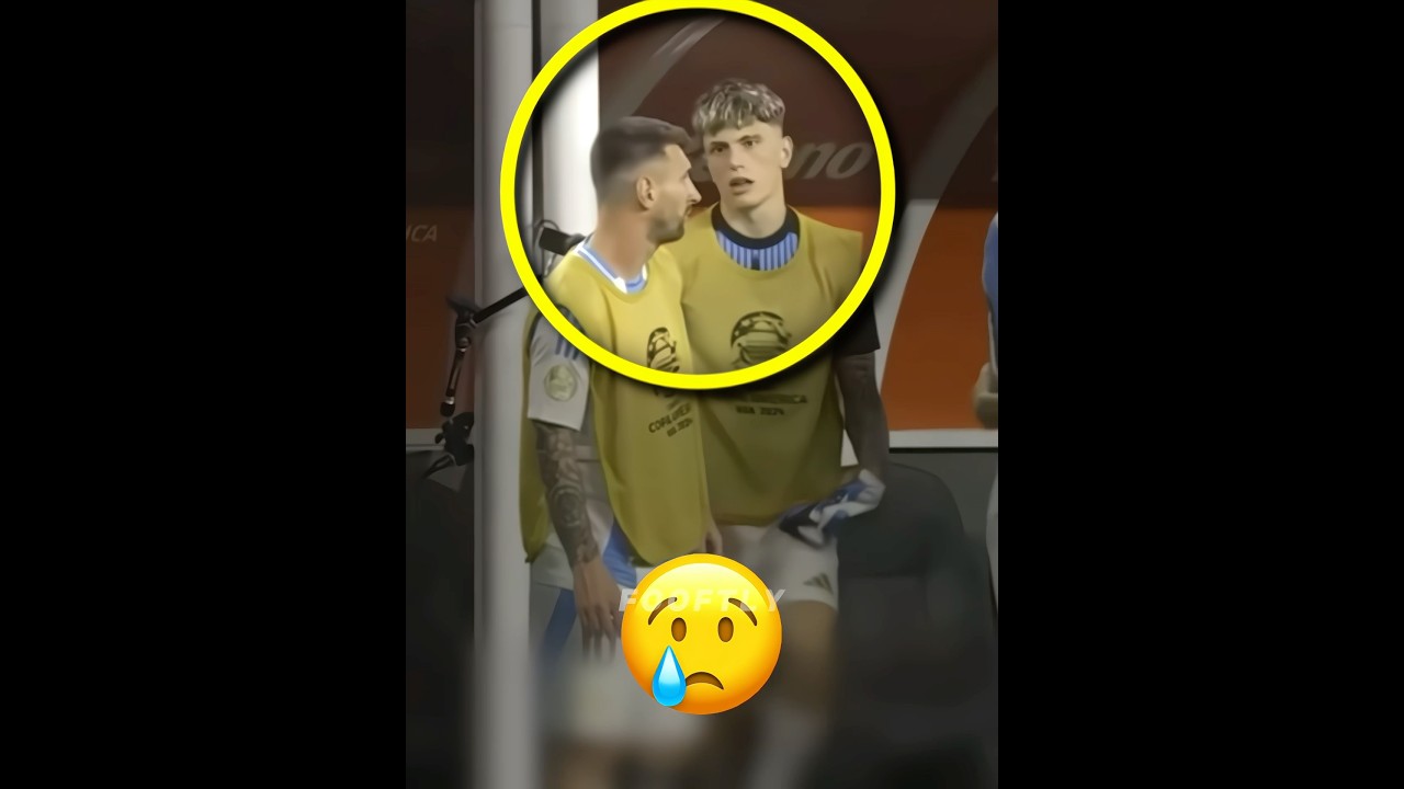 Garnacho with Ronaldo & with Messi😢💔