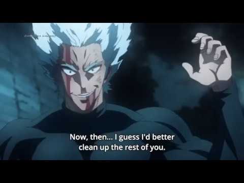 Garou vs Tank Top Master   One punch Man Season 2
