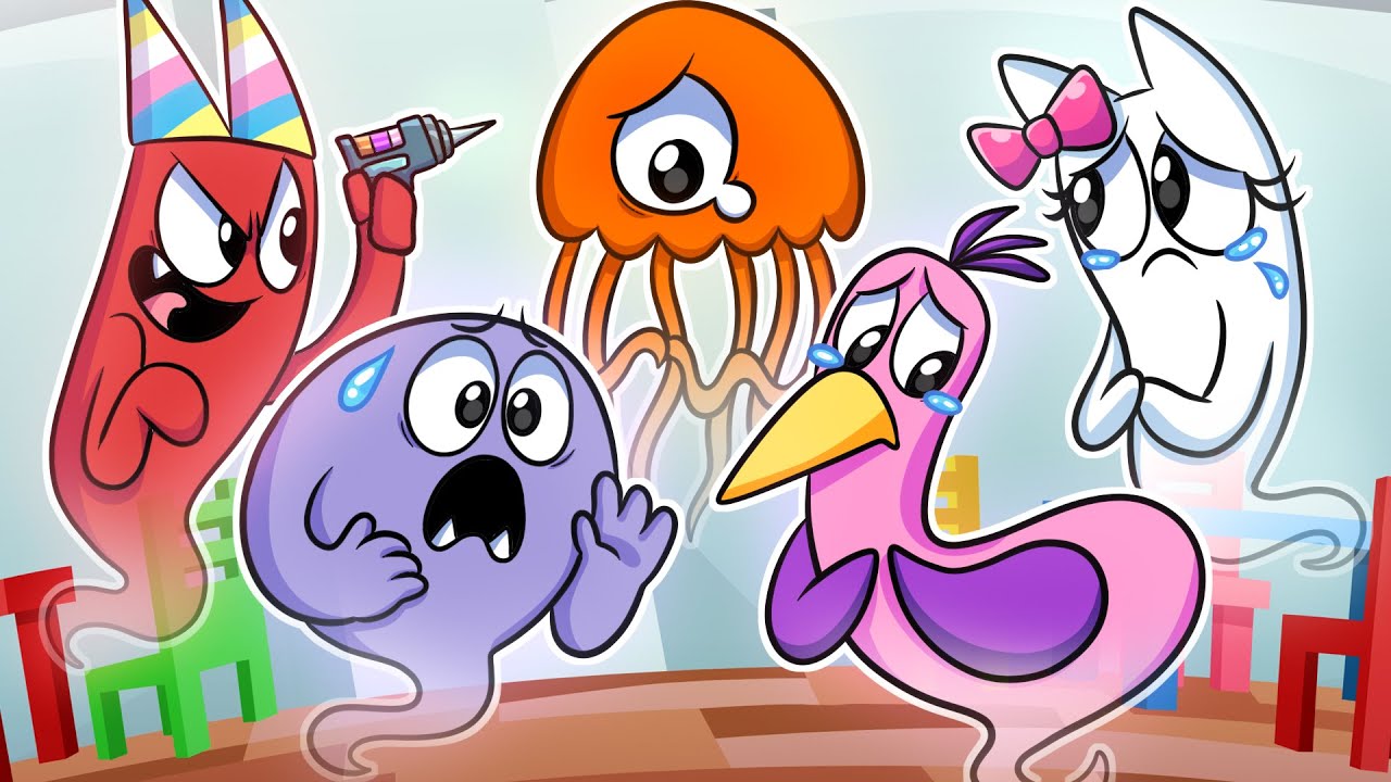 GARTEN OF BANBAN, But they're GHOSTS?! Garten of Banban 2 Animation