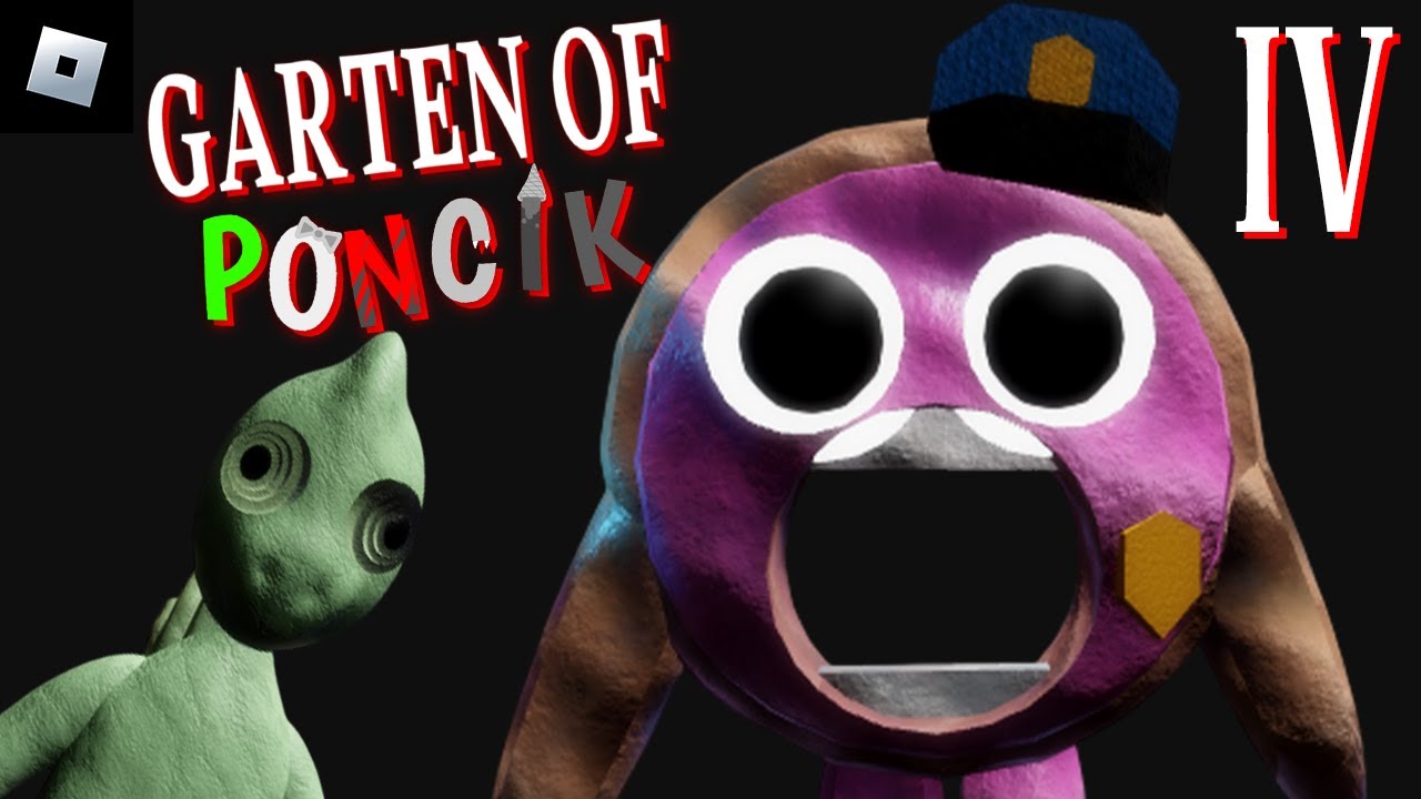 Garten of Poncik [Chapter 4] : roblox mascot horror gameplay walkthrough