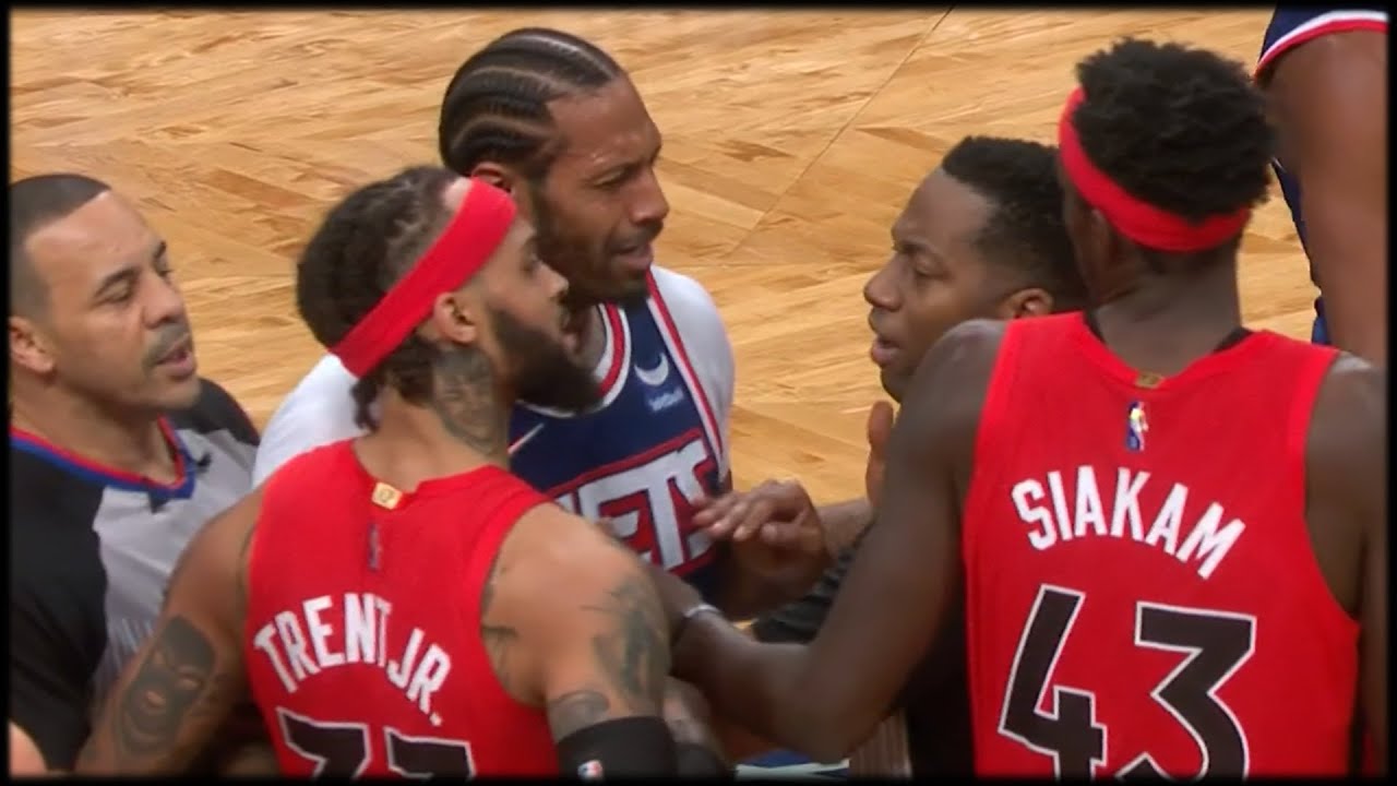 Gary Trent Jr and James Johnson Altercation