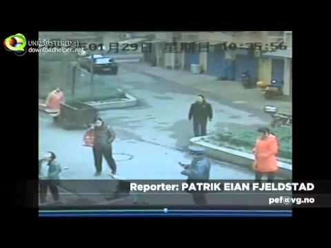 Gas Leak Explosion Caught on CCTV