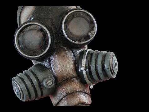 Gas Mask Highly Detailed Latex Halloween Mask