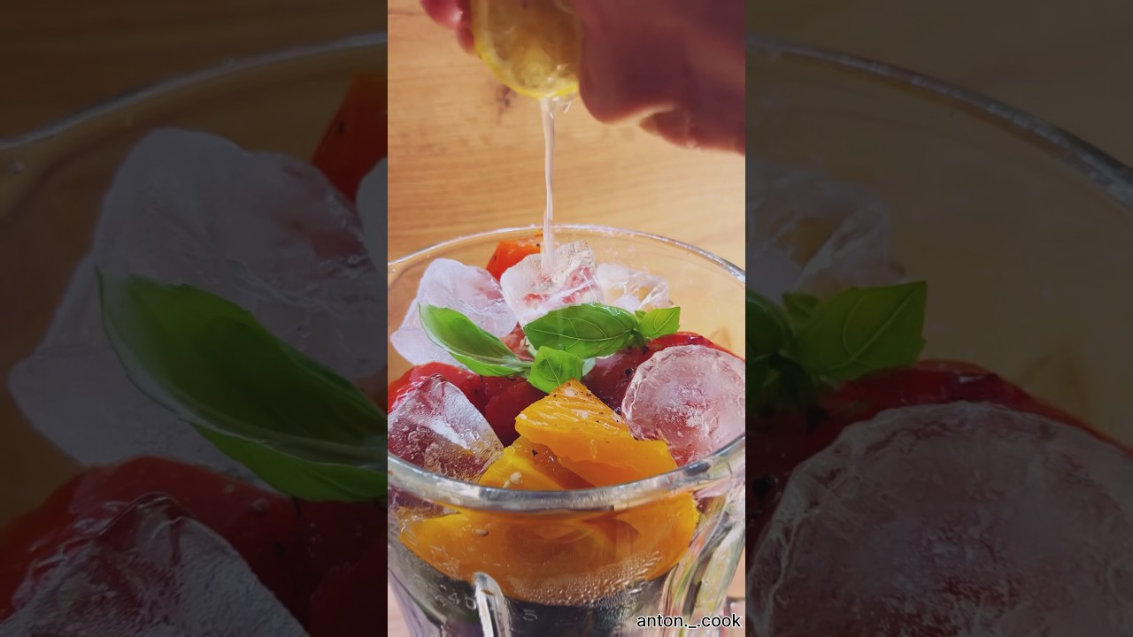 Gaspaczo 🌶️🌶️🌶️#hiszpania #veganfood#tomato#sports #food #fitness #sportscar