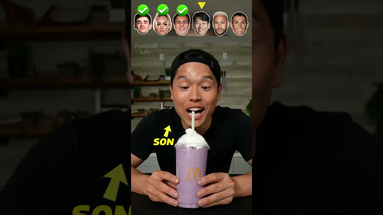 Gavi VS Lehmann VS Yildiz VS Son VS Neymar VS Ronaldo | Grimace Shake Challenge