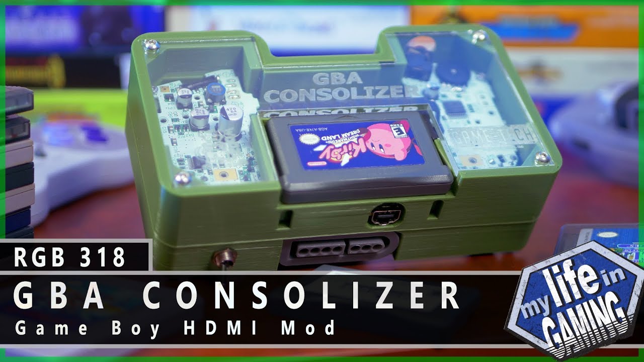GBA Consolizer - Game Boy HDMI Mod :: RGB318 / MY LIFE IN GAMING