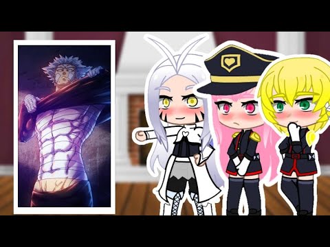 [GC] Mato seihei no slave react to Yuki as Garou | Раб спец. отряда реакия на Юки as Garou RU/ENG/BR