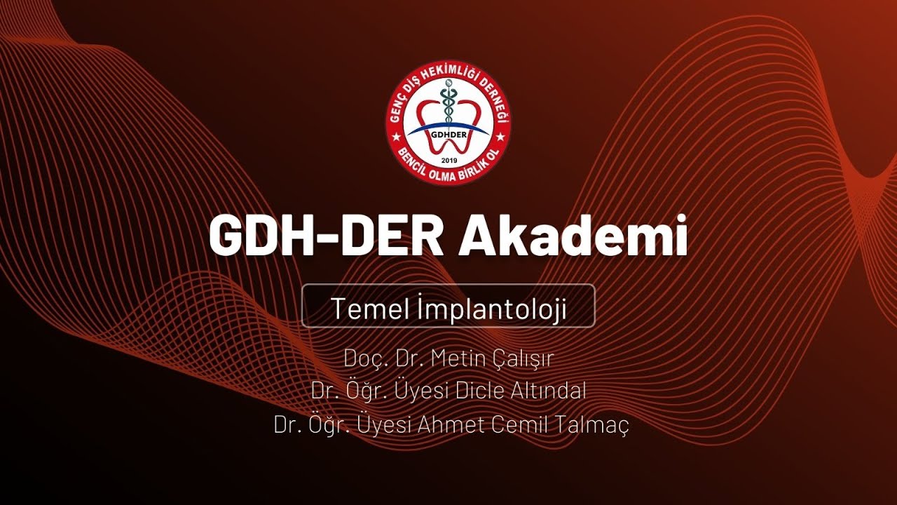 GDH-Der Akademi Temel İmplantoloji