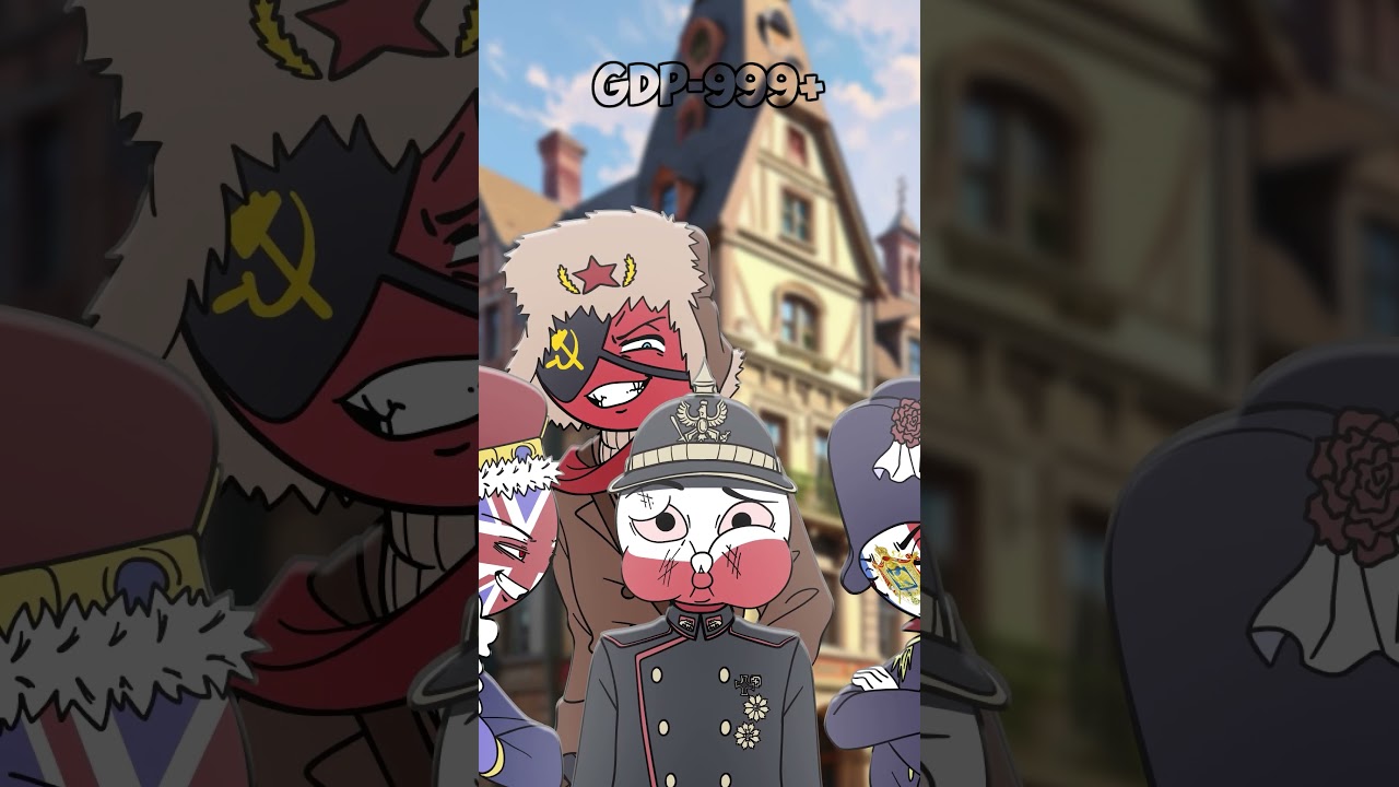 GDP GERMANY 🇩🇪 #countryhumans