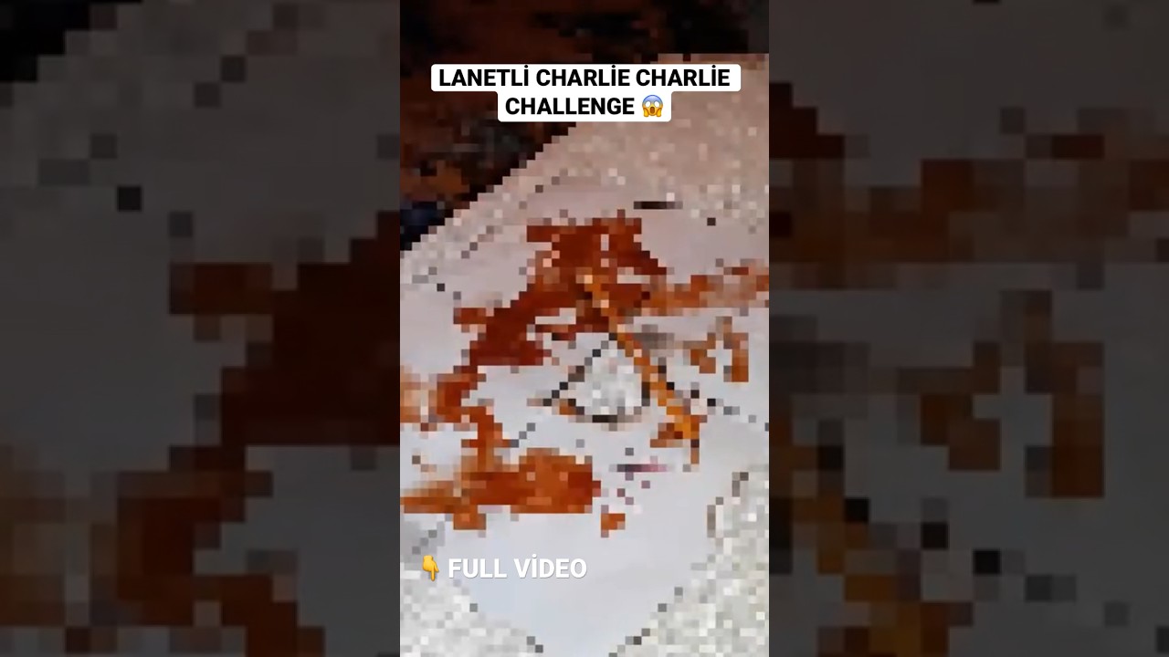 Gece 3'te Charlie Charlie Challenge Yapmayın! 😱 #shorts