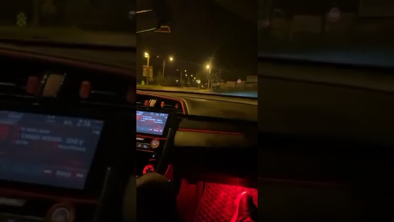 gece araç içi çekim lüks #snap #story