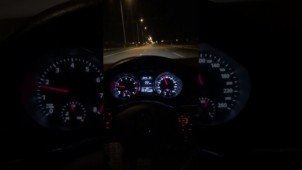 Gece araba snap
