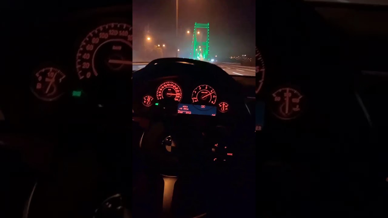 Gece Bmw 420d snap Fsm köprüsü HD