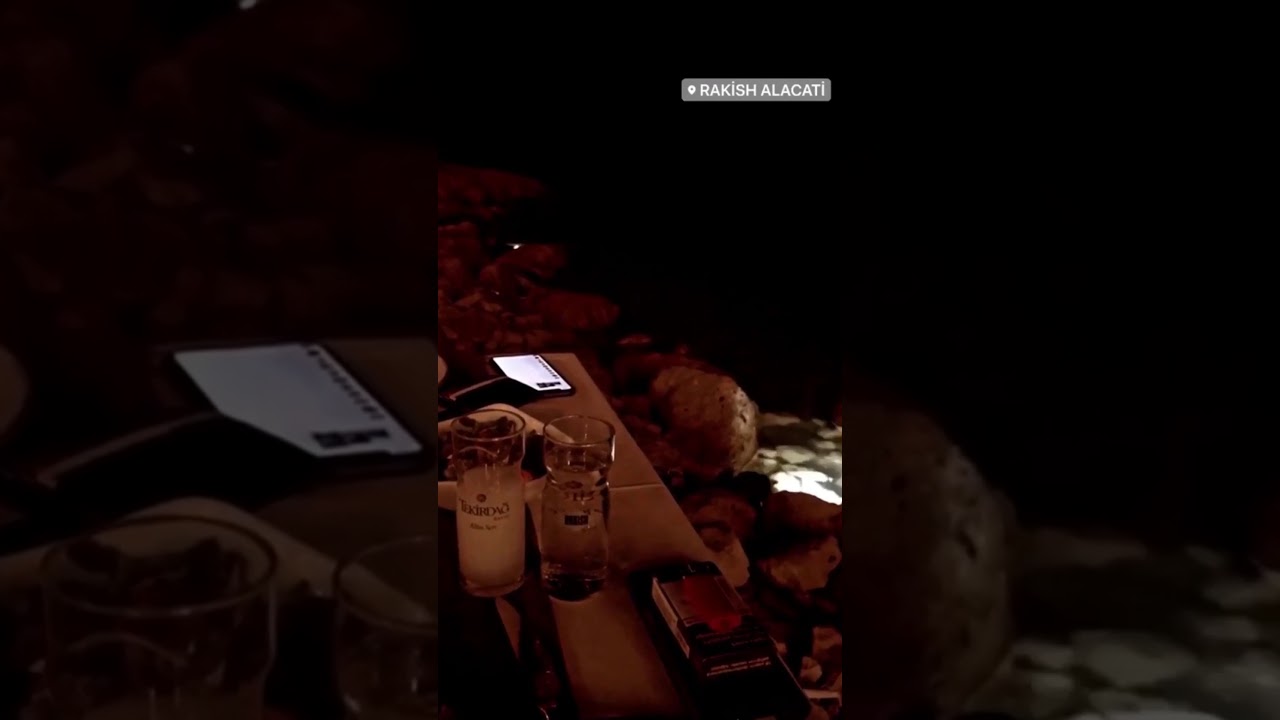 Gece İçkili Boomerang / Rakı Masası Snap / Gece İçkili Snap / Tatil Story / Manzara Snap