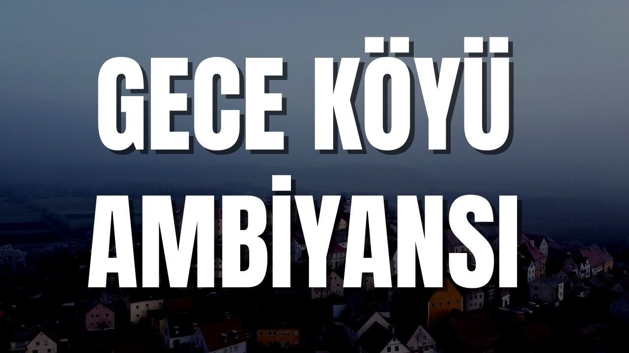 GECE KÖYÜ - HAVLAYAN KÖPEKLER AMBİYANSI