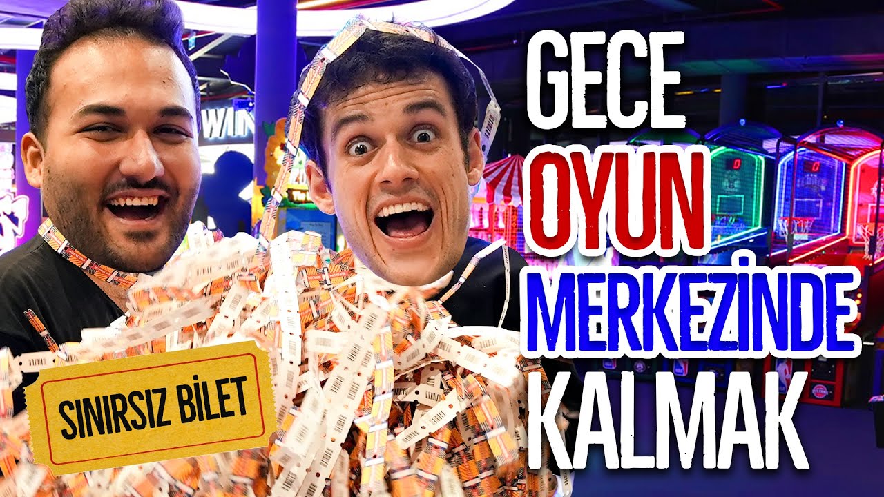 GECE OYUN MERKEZİNDE KALDIK! ft. @muratabigf