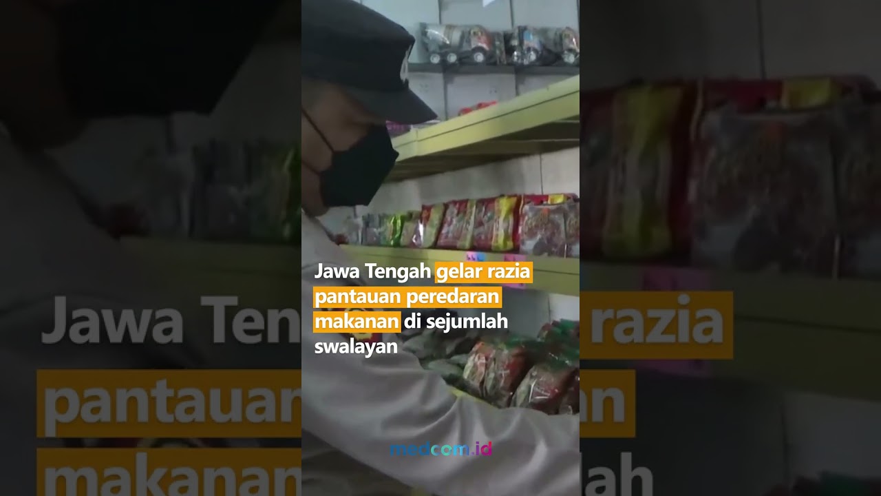 GELAR RAZIA MAKANAN, PETUGAS TEMUKAN MAKANAN KEDALUWARSA HINGGA DIPENUHI BELATUNG DIJUAL