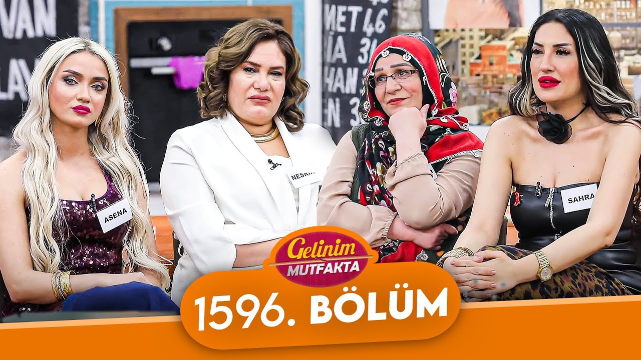 Gelinim Mutfakta 1596. Bölüm - 7 Nisan Pazartesi