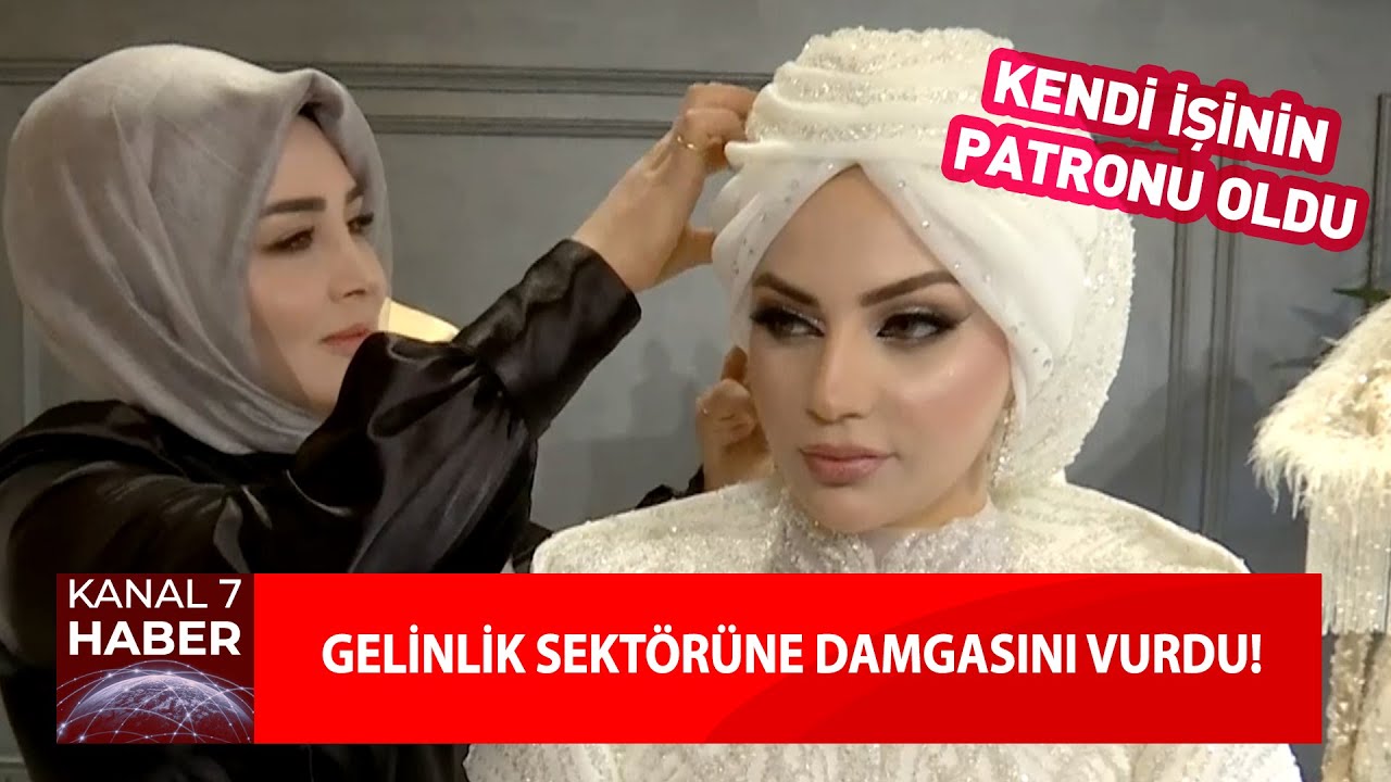 Gelinlik Sektörüne Damgasını Vurdu! Kendi İşinin Patronu Oldu
