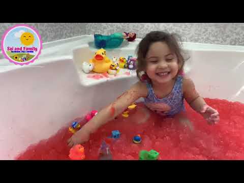 Gellie Baff Challenge for kids| Playing and having fun with Gellie Baff |Sai and Family