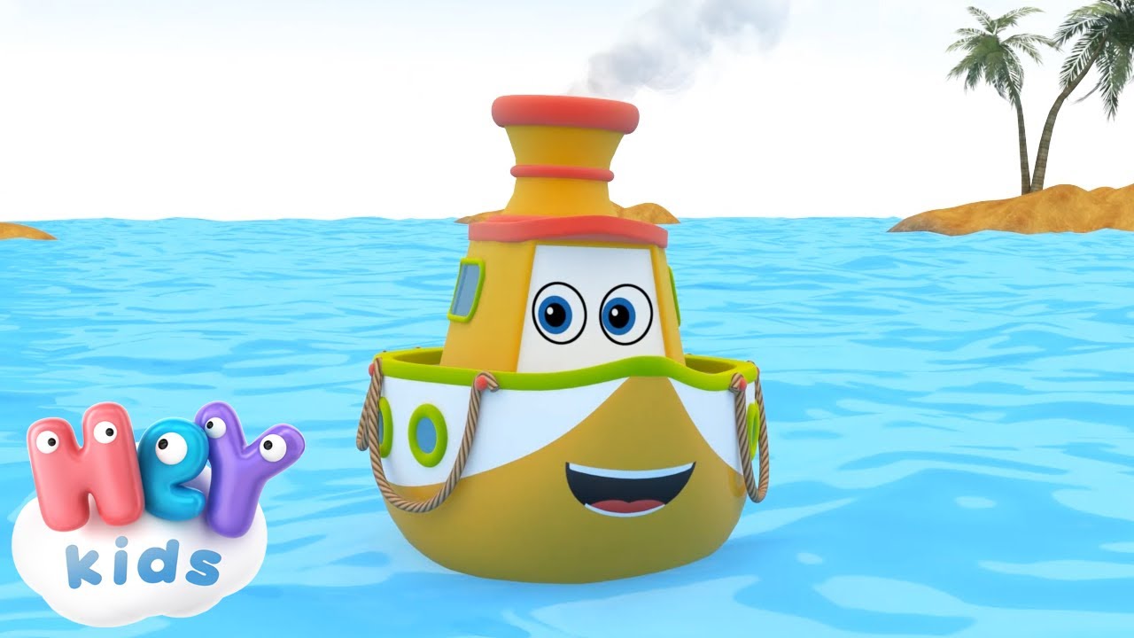 Gemi şarkısı ⛵ Cizgi film | HeyKids - Çoçuk Şarkıları