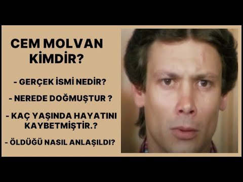 Genç Oyuncu Cem Molvan Kimdir? Kaç yaşında Hayatını Kaybetmiştir.?