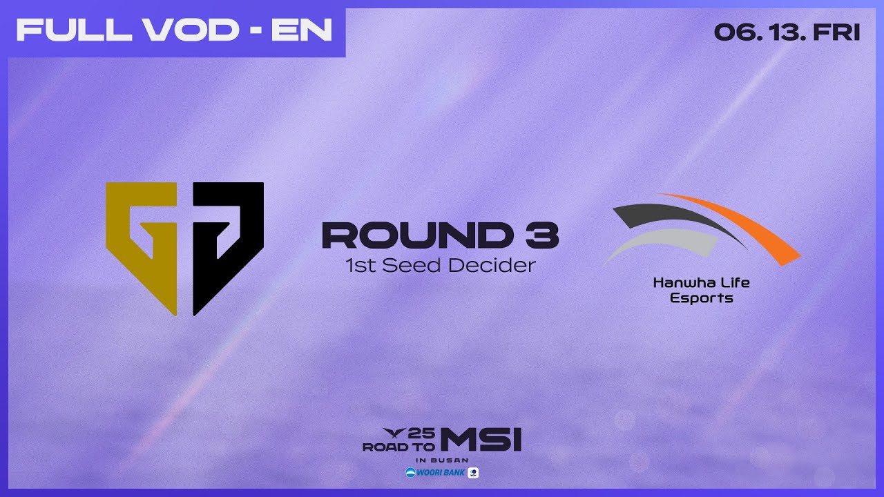 GEN vs HLE | Round 3 | 2025 LCK Road to MSI
