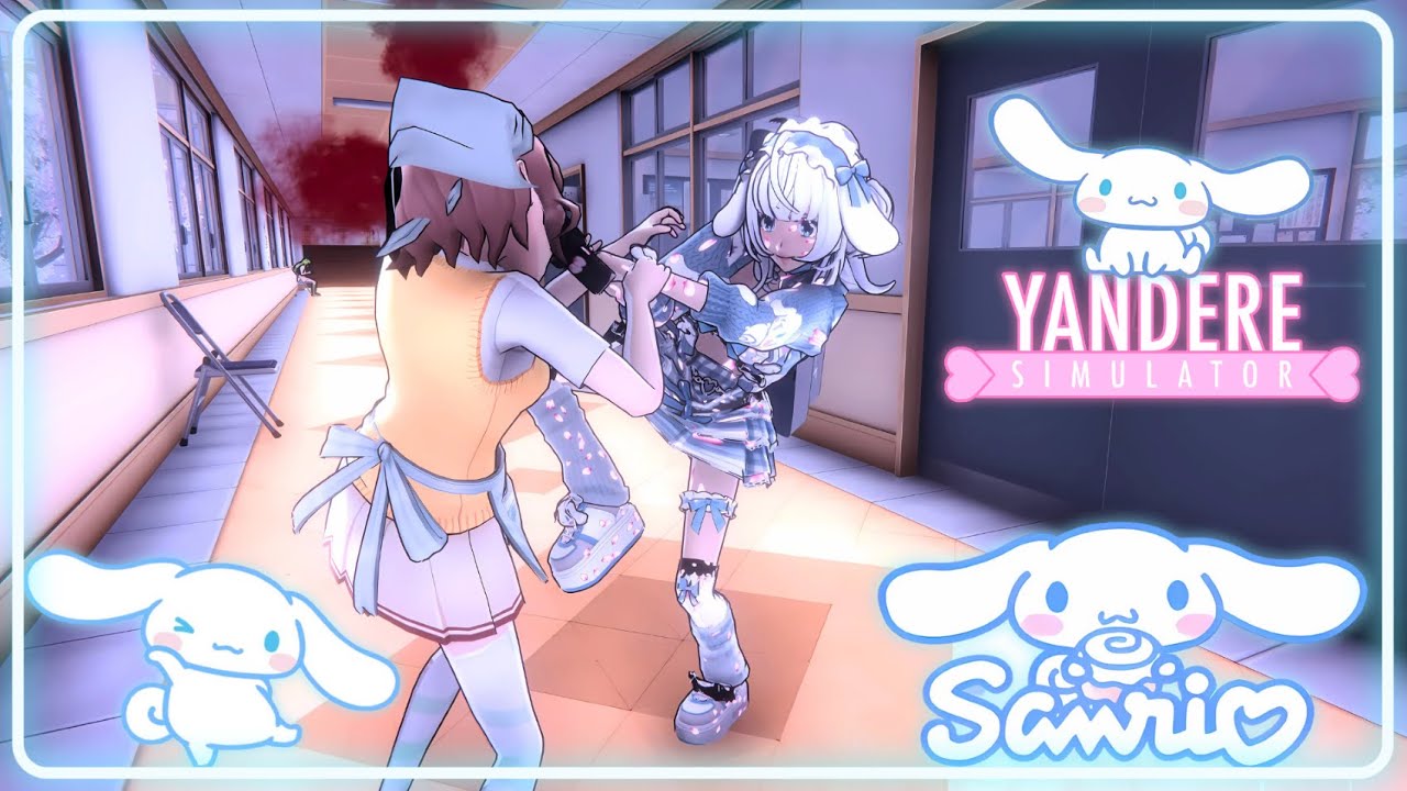 Genøcide Ending as Inspired Cinnamoroll with Circular Saw | Yandere Simulator