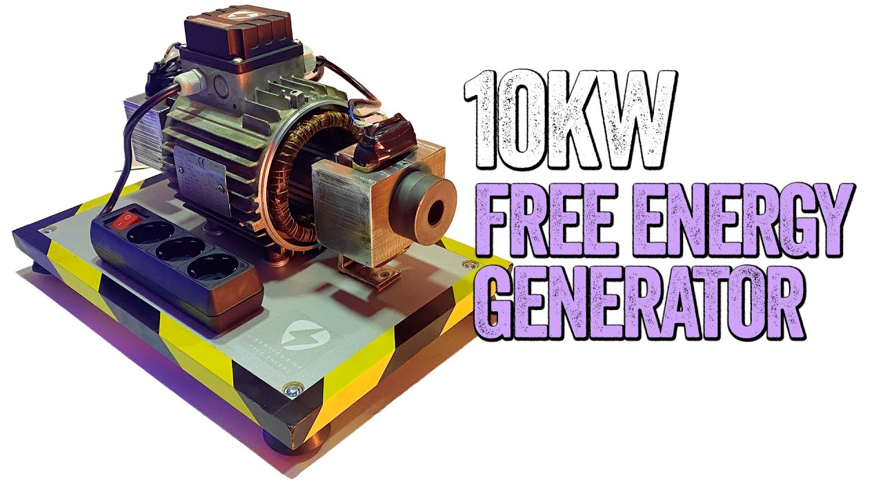 Generator darmowej energii o mocy 10 kW z częściami mikrofalowymi  - 100% PRAWDZIWY