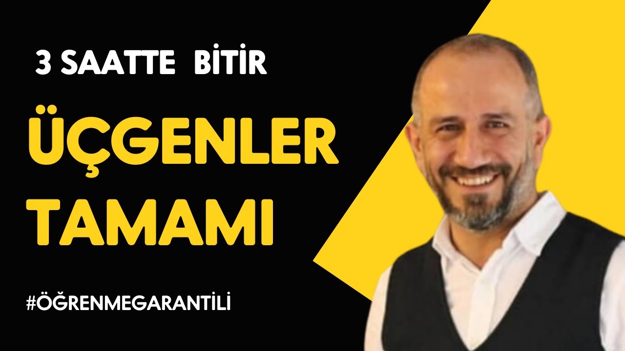 Üçgenler Tamamı Konu Anlatımı | Pdf #öğrenmegarantili