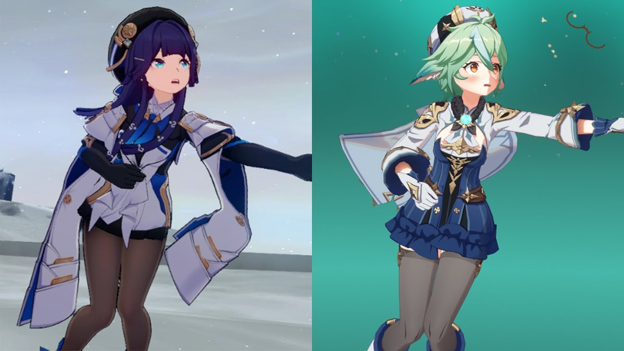 Genshin characters with Star Rail idle animations | Part 2