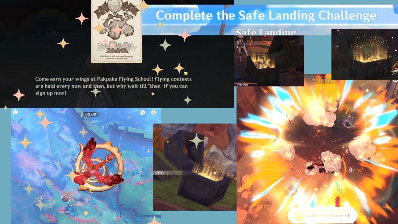GENSHIN IMPACT - Pakpaka Flying School