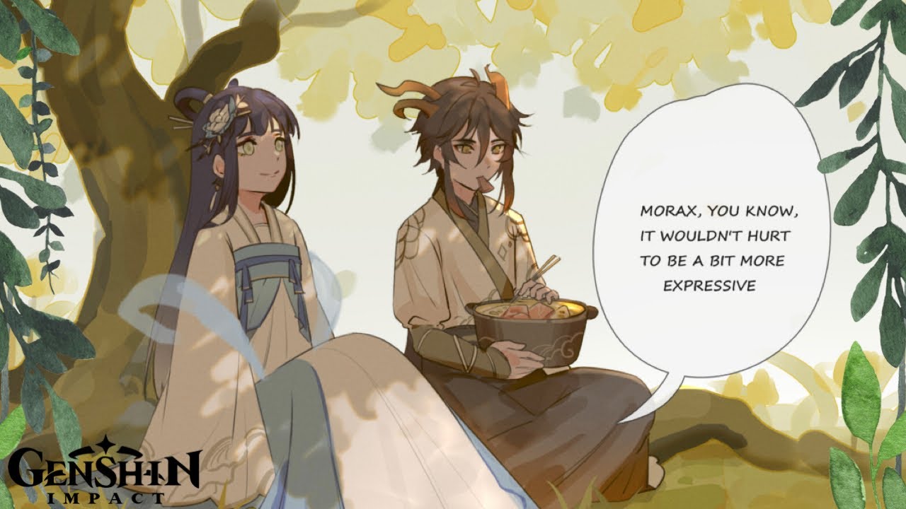 【Genshin Impact Comic Dub 】⌜ When Dust Settles, The Stone Cracks ⌟ (Zhongli & Guizhong)