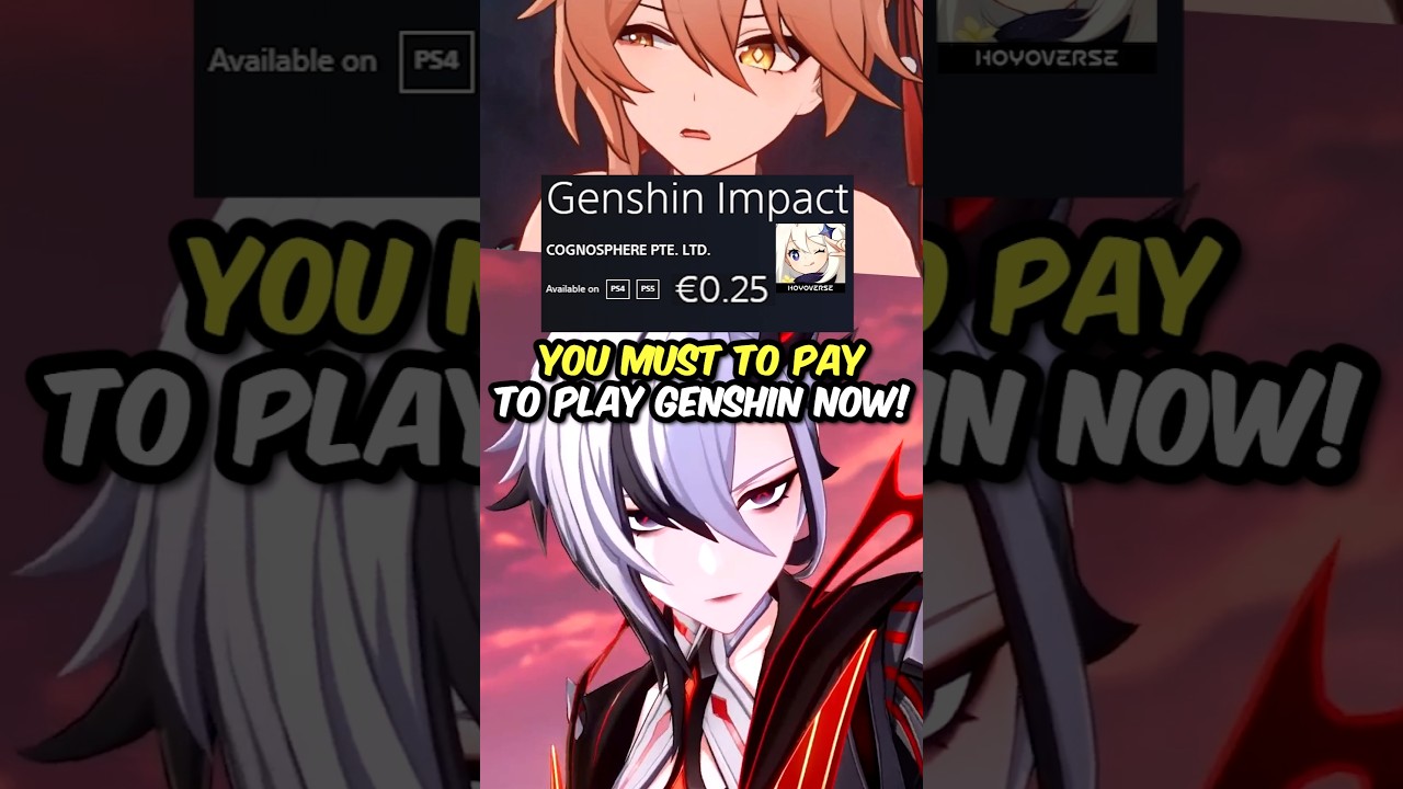 Genshin Impact Is No Longer Free in Germany Playstation Store!