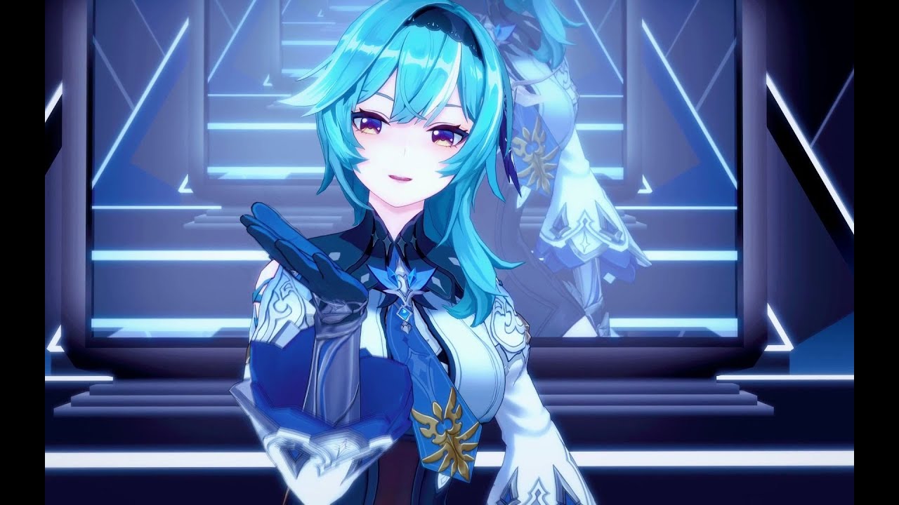 【Genshin Impact MMD／4K／60FPS】Eula【酔いどれ知らず】