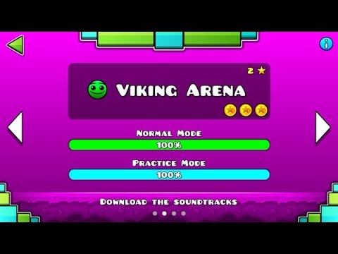 Geometry Dash Meltdown – “Viking Arena” 100% Complete [All Coins] - GuitarHeroStyles