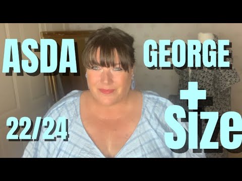 George @ ASDA Haul | Plus Size Curvy Fashion Try-On | UK Size 22/24 #angela #plussize