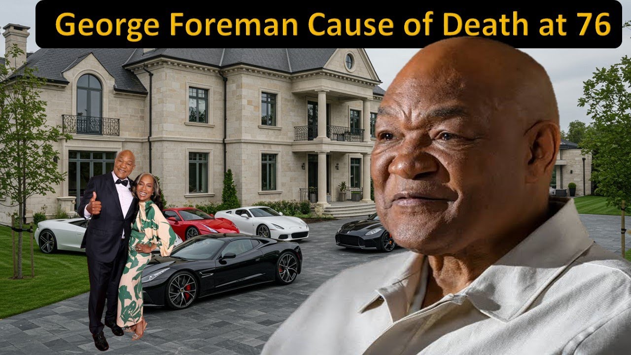 George Foreman's CAUSE OF DEATH, 5 WIVES, 12 CHILDREN, Lifestyle,   & Net Worth 2025