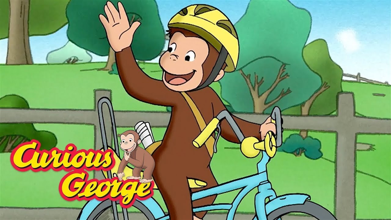 George Rides a Bike 🐵 Curious George 🐵 Kids Cartoon 🐵 Kids Movies