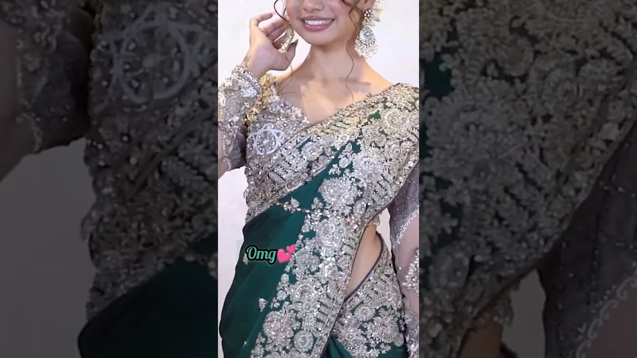 💥Georgette Fancy saree/sequence hand work saree#slipperyVs sticky stairs#dreping