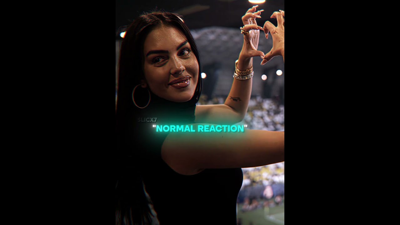 Georgina Reacts to Ronaldo 😂