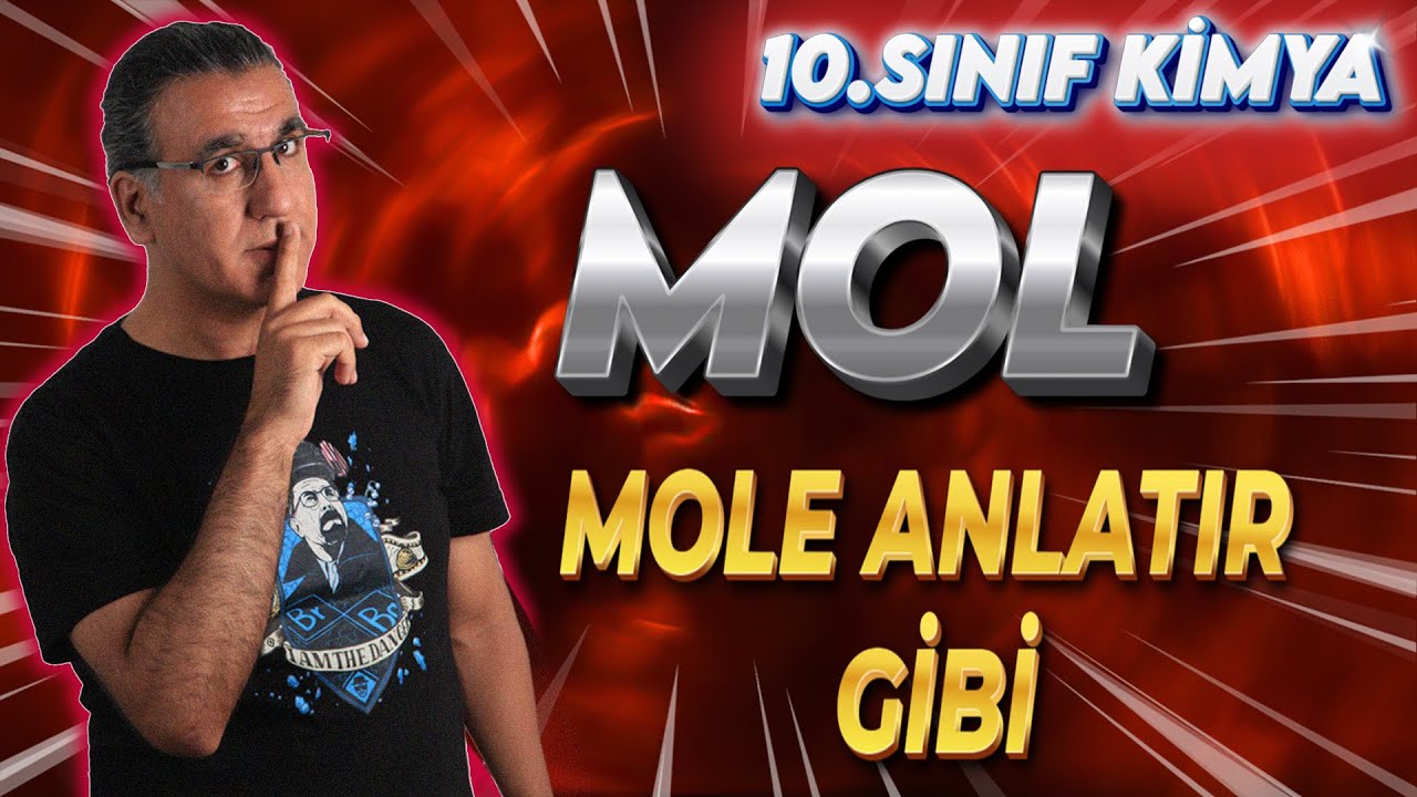 GERÇEK KÜTLE / AKB / MOL HACİM   İLİŞKİSİ ÖZET  10. SINIF KİMYA    6. DERS ( Mol Kavramı )