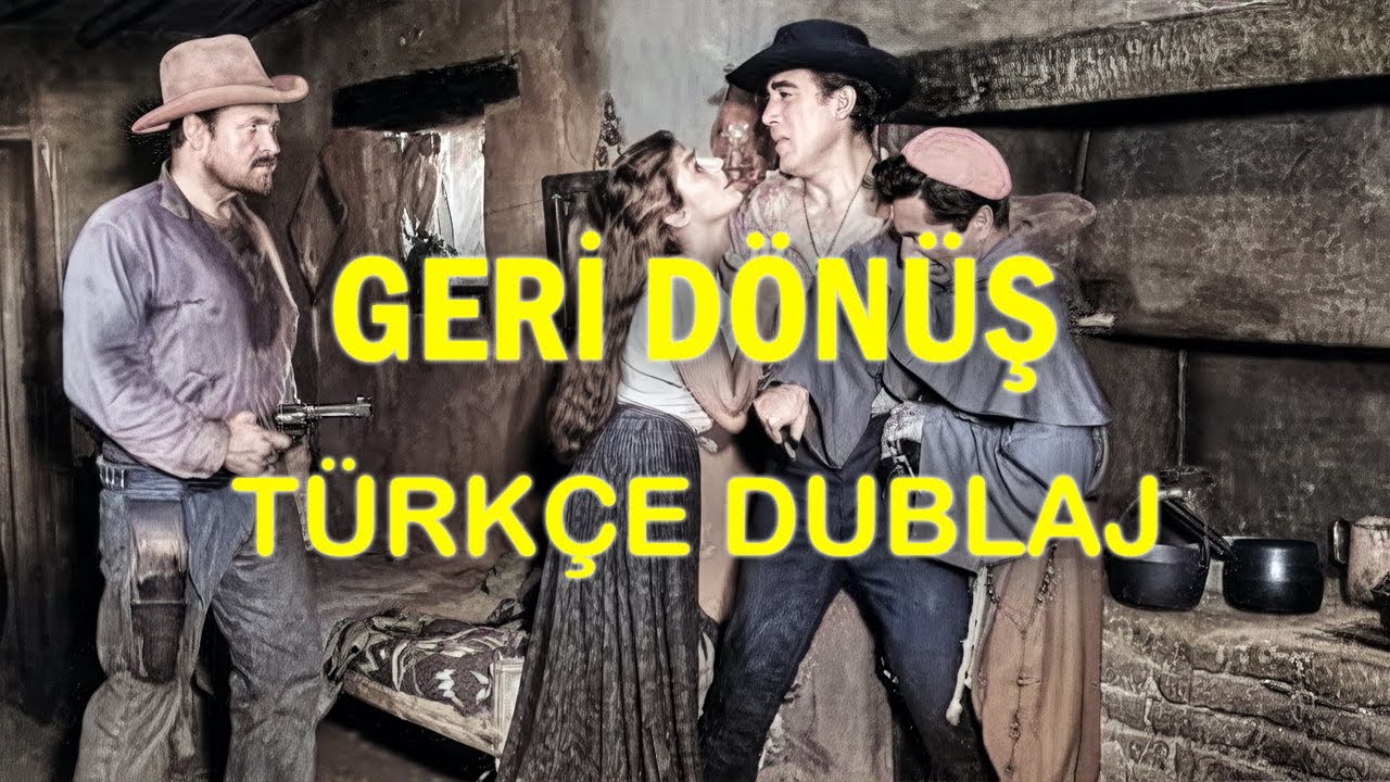 Geri Dönüş - The Ride Back (1957) | Anthony Quinn ile Gerilim Dolu Western | Türkçe Dublaj